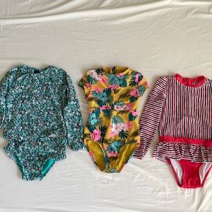 Lot of three swim suits